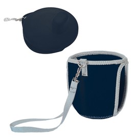 EHUSPU Dysphagia Regulating Drinking Cup Silicone Lid Cover – Spill-Proof, Heat & Condensation Insulating, Portable with Lanyard Hole – for Elderly, Parkinson’s, Dementia Patients (Cup Not Included)