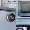 Magnetic Digital Kitchen Timer with LED Display, 3-Level Volume Adjustable