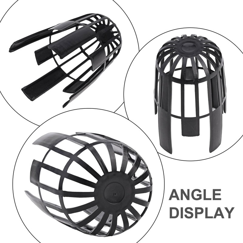 Plastic Rain Gutter Protector, Pack of 2, Downpipe, Leaf Gutter