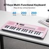 MK-2 37 Keys Kids Keyboard Piano, Portable Small Keyboard with
