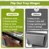 LD-0220-50SC Soft Close Pivot Hinges Pair of Self Closing Cabinet