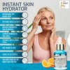 Neogold Suero hidratante de ácido hialurónico para el rostro, humectante