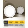 Ensenior 4 Inch LED Can Lights 4 Pack, Dimmable Retrofit