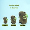 DreamHugs Adorable Capybara Plush Toy with Turtle Backpack, Soft Stuffed