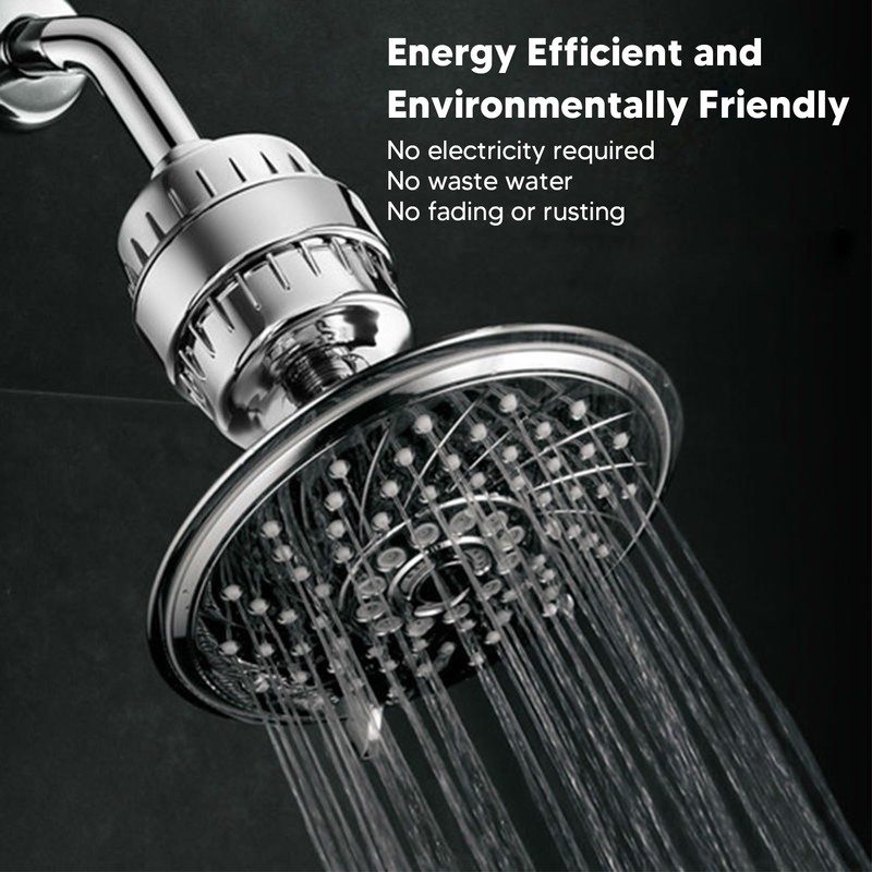Shower Filter Rust Proof Consistent Water Flow Moisturizing Universal Showerhead