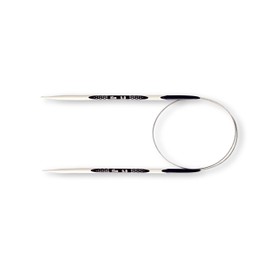 PRYM Rundstricknadel, ergonomisches Design/Nadeln, Kunststoff, Mehrfarbig, 5 mm, 60 cm Länge