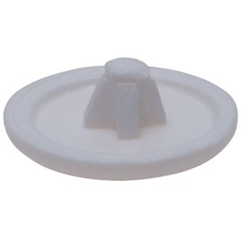 White Plastic Сap Сovers for Screw with Phillips, Pozidriv, Square-X Head Cover Screw Caps Plastic for Screw Self Tapping Screws Pack of 100. Size - 12mm