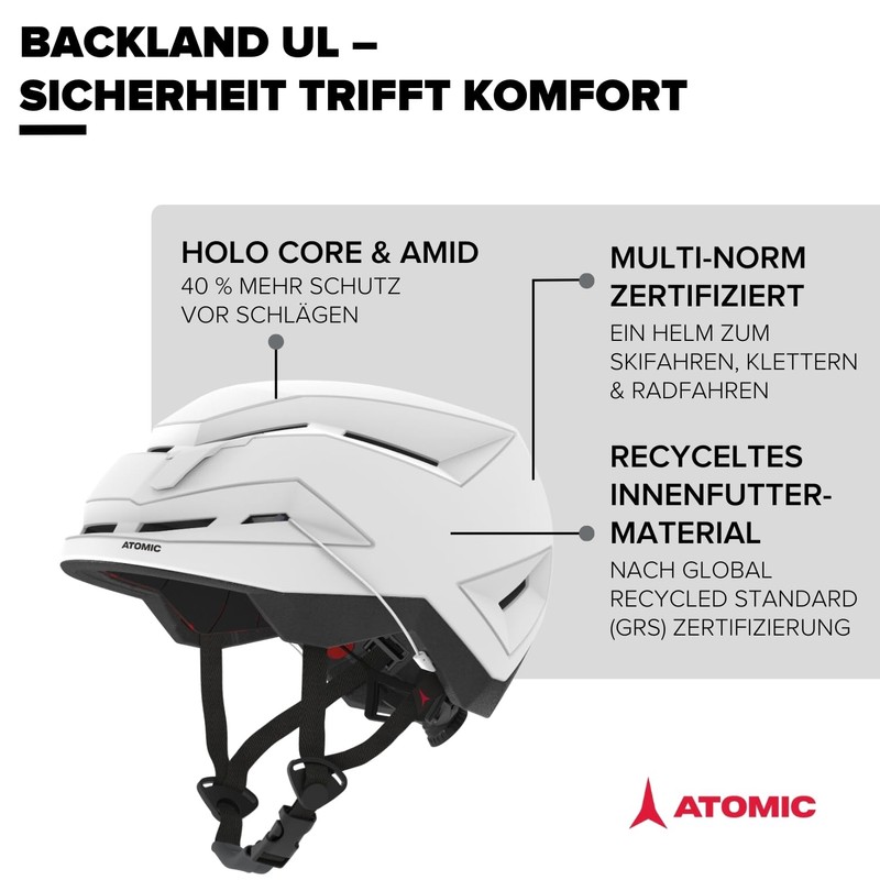 Atomic BACKLAND UL - White - 55-59