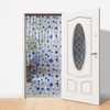 A-Plus Star Design Entryway Decorative Fly Screen Curtain Blue