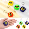 16Pcs Tape Measure Keychains Mini Retractable Measuring Tape Keychains for