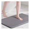 Unbranded Ultra Soft Charcoal Infused Memory Foam Bath Mat 20"