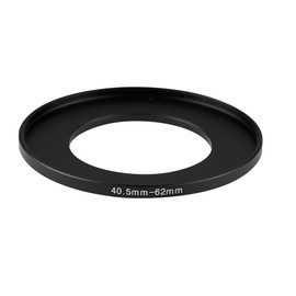 WIIYE 40.5mm to 62mm Step-Up Ring Adapter,40.5mm to 62mm Step Up Filter Ring,for All Brands UV ND CPL Metal Stepping Up Ring Adapter Filter (40.5mm to 62mm)