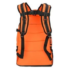 Lightning X Products EMS Special Events First Aid EMT First Responder Trauma Backpack BLS Bag - Fluorescent Orange