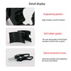 FFOTD Mountain bike flashlight holder, 360-degree rotating bicycle LED flashlight