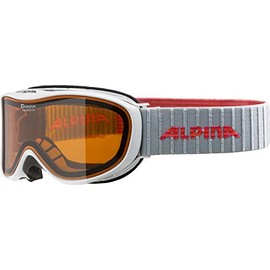 ALPINA Women's Flamingo Challenge S 2.0 Dh Ski Goggles – White, One Size