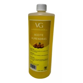 VGCOSMETICS Aceite Masajes Almendras   Corporal Spa Profesional 1 Litro