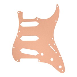 KAISH Universal Pure Copper Pickguard Full Shielding Plate Grounding Shield Plate for most American Vintage/Modern ST/Strat