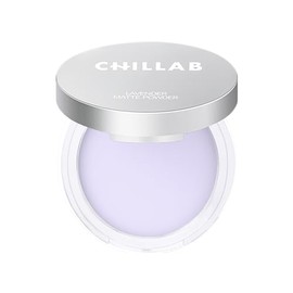 Chillab Polvo Compacto Mate de Lavanda, Control de Brillo 12h, Sin Residuos Blancos, Larga Duración, Acabado Natural, Ideal para Todo Tipo de Piel