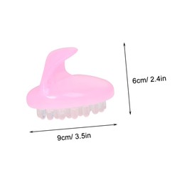 BIUDECO Massage Comb Set of 2 Plastic Hair Washing and Scalp Massager Brush for Home Use Gentle Grip Design for Men and Women for Shower and Hair Care