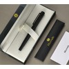 MCNTEIK Matte Black Forest Fountain Pen, 18K Gilded Nib (Medium),
