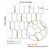 Vamos Tile Long Hexagon Peel and Stick Backsplash Tile -