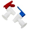 Lovelysp Water Cooler Faucets Taps Blue and Red Leak Proof