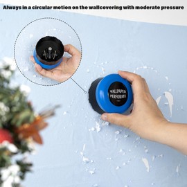 Gomake Wallpaper Remove Tool Set With Perforating Scoring Tool,Spray Bottle,4 inch Razor Blade Scraper Sticker Remover to Peel Contact Paper Vinyl Backsplash Window Film Wallpaper Adhesive