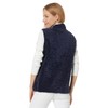 vineyard vines Women's Full-Zip Vest Nautical Navy Medium