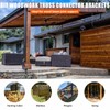 ITEVE.GD Roof Riser Bracket Kit,Adjustable Angle Roof Riser for 4