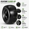 11x6.00-5 Lawn Mower Tires 2-Pack for Front Wheels – Puncture-Free