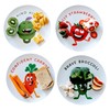 Playful Friends Kid Plates - Kids Healthy Mindset - Dishwasher