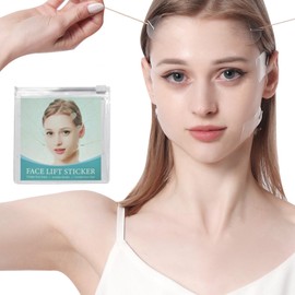 Face Lift Tape 40 Pcs Face Neck and Eye Lift Tape, Invisible Face Lift Patches for Skin Tightening, Instant Face Lift Thin Face Strips for Lifting Makeup Tool Chin Lift Tape Suitable for Everyone