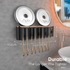 iHave Toothbrush Holders Bathroom Accessories with Toothpaste Dispenser, 4 Cups