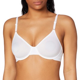 Triumph Womens Micro Fun Non-padded Wired Bra, White, 38D UK