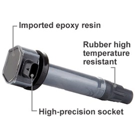 ASAPE Set of 1 Ignition Coil Pack Fit for Jeep Patriot 2.4L 2007-2014 for Jeep Compass 2.0L 2007-2014 for Chrysler 200 2.4L 2011-2014, Replace UF-577