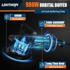 LDHTHOPI Dual Action Polisher, 980W 5/6 Inch, 9MM Random Orbital
