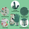 SLARMOR Leather-Gardening-Gloves for Women - Thorn-Proof Work-Gloves with Touch Screen