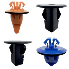 AUOSTMO 30 Sets Bumper Retainer Clips 90189-06065, 75495-35010, 75397-35010, 90189-06013, Compatible with Toyota 4Runner, Tacoma, RAV4, Lexus GX470, Fender Liner Flare Moulding Trim Panel Rivets Kit