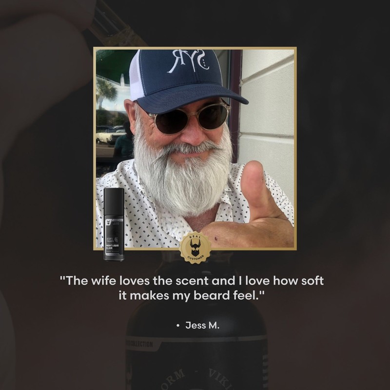 The Beard Struggle Night Liquid Elixir Beard Oil Silver Collection