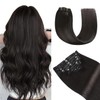 Yilite Clip in Hair Extensions - 22 Inch, 120g, 8pcs,