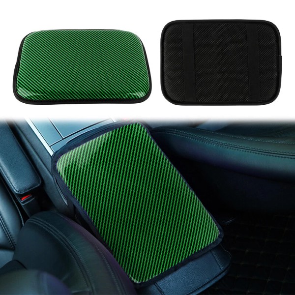 Unbranded JDM Car Armrest Cover Auto Center Console Box Carbon