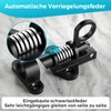 Pack of 2 automatic door latches, spring latches, lock lock,