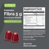 Gomitas de fibra de 5 g, 60 unidades, 1 paquete