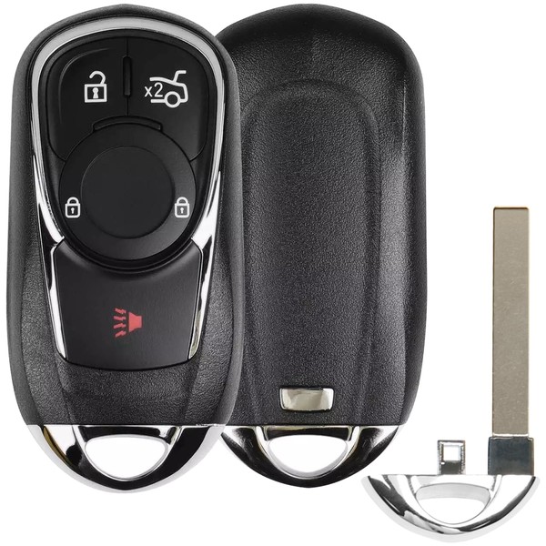 Autel MaxiIM IKEYOL004AL Blank Key for Buick, 4 Buttons, OE-Quality