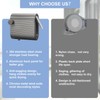 Qivine 4.2 m Clothesline Extendable Wall, 20 kg Weight Capacity,