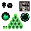 Tapones De Válvula Auto Moto Luminoso Cubre Llanta Neumático