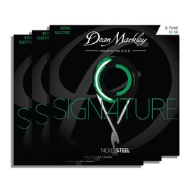 Dean Markley NickelSteel Electric Guitar Strings, Custom Light 9-46, 3-Pack