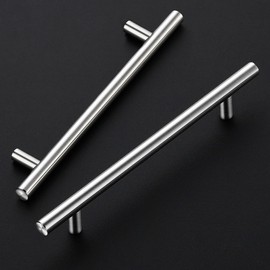 Ravinte 30 Pack 8-13/16 Inch Cabinet Handles Brushed Nickel Kitchen Cabinet Hardware Dresser Pulls Stainless Steel Cabinet Pulls 8-13/16" Length,6-1/4" Hole Center