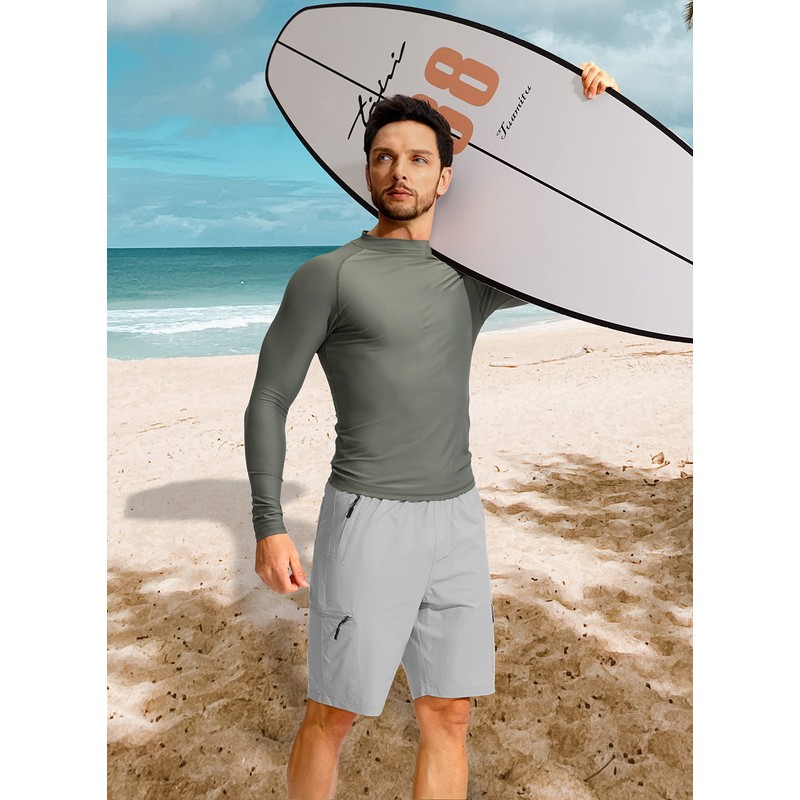 Kayrth Men's Swim Trunks Quick Dry Board Shorts with 5