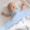 Leseogye 75x100cm Animal Themed Cot Blanket for Newborn, Toddler Blanket